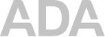 A D A logo